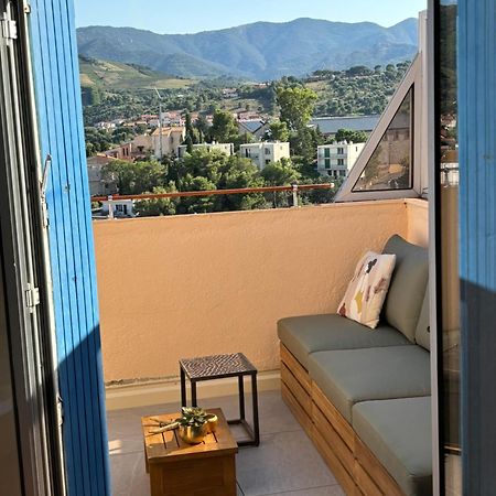 Attique A Banyuls - Vue Mer Et Montagne Lägenhet Exteriör bild