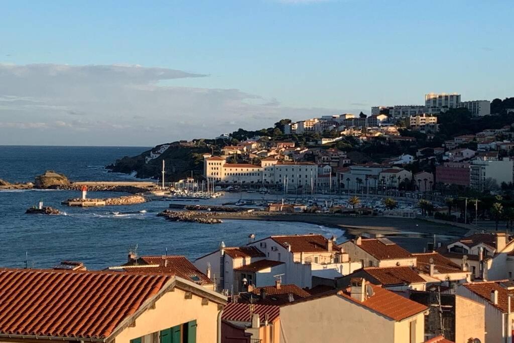 Attique A Banyuls - Vue Mer Et Montagne Lägenhet Exteriör bild