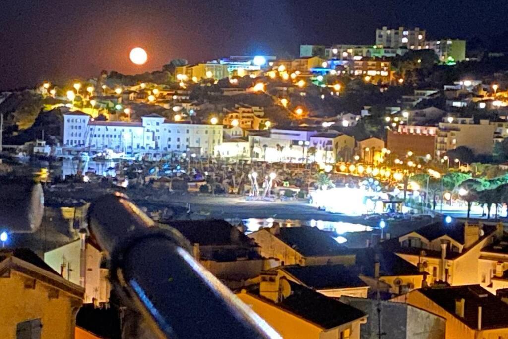 Attique A Banyuls - Vue Mer Et Montagne Exteriör bild